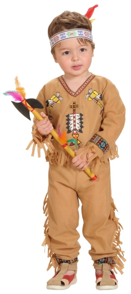 Trang phục hóa trang thổ dân cho bé