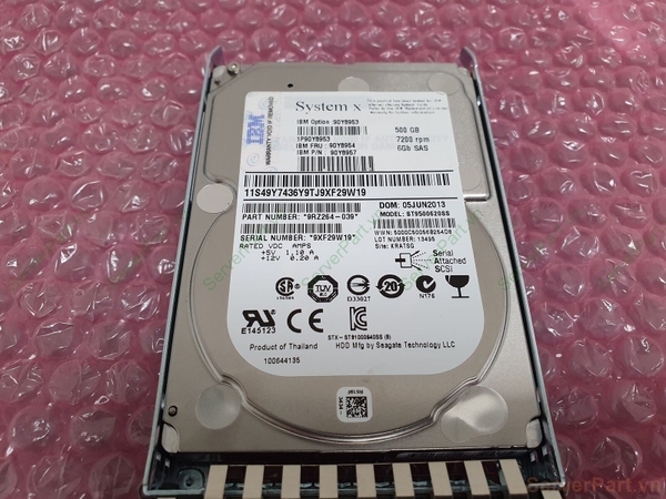 IBM 81y3857‐500?GB 2.5?&quot; NearラインSATA 7.2?K 6?Gb / s HSハードドライブ IBM 81y3857‐500?GB 2.5?