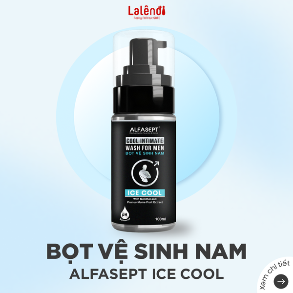 Bọt vệ sinh nam Alfasept Ice Cool