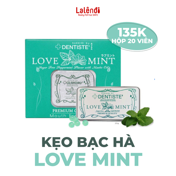 Kẹo viên bạc hà Love Mint - Thái Lan