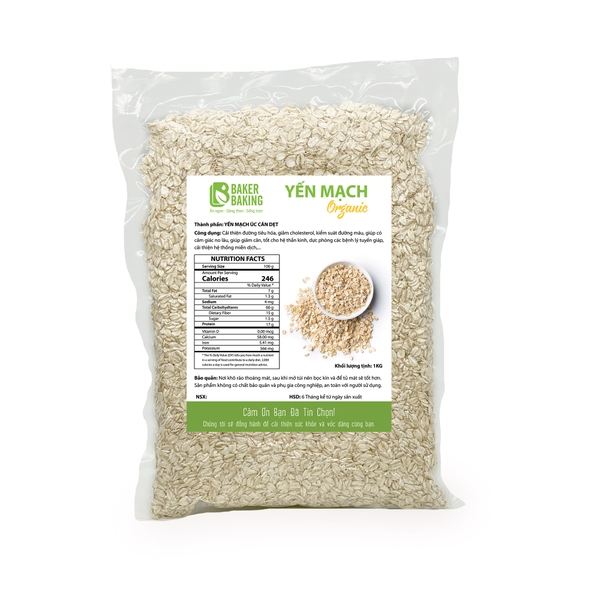 YẾN MẠCH CÁN DẸT 1KG