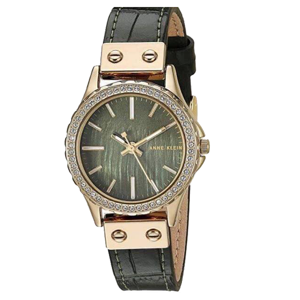 dong-ho-nu-anne-klein-ak-3250gmgn-day-da-xanh-swarovski-crystal-accented-gold-to