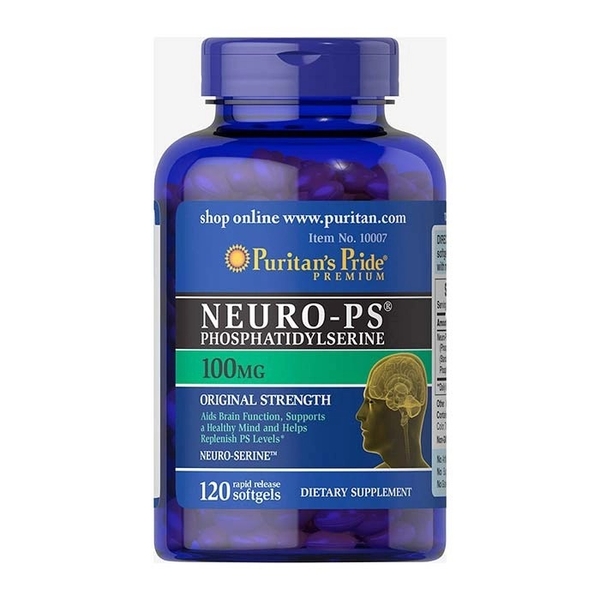 vien-uong-ho-tro-nao-bo-puritan-s-pride-neuro-ps-phosphatidylserine-100mg