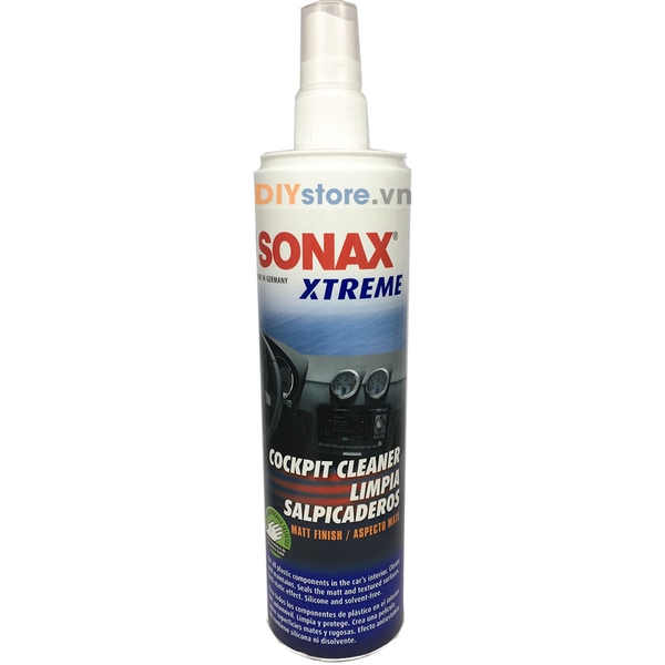 SONAX BẢO DƯỠNG VÀ PHỤC HỒI NHỰA TRONG XE Xtreme CockpitCleaner matt effect 283200