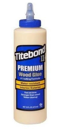 Keo dán gỗ TiteBond II premium wood glue 16oz/473 ml