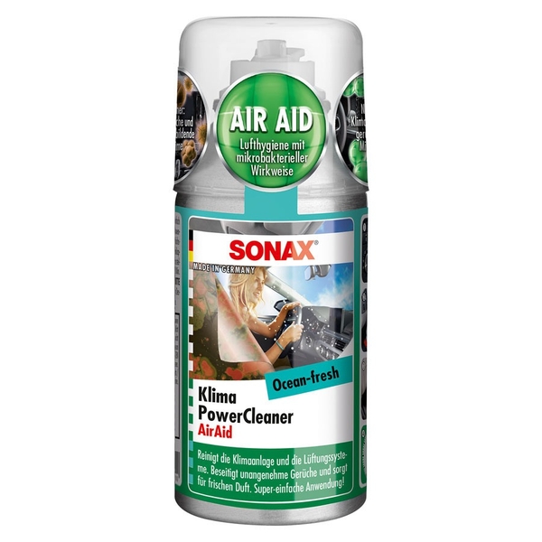 SONAX KHỬ MÙI DIỆT KHUẨN DÀN LẠNH ĐIỀU HÒA Ô TÔ (A/C Cleaner 323600)