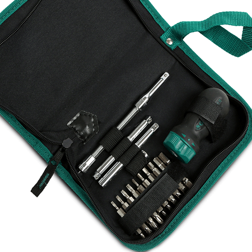 Bộ tuốt nơ vít cần tự động 25 chi tiết 09342