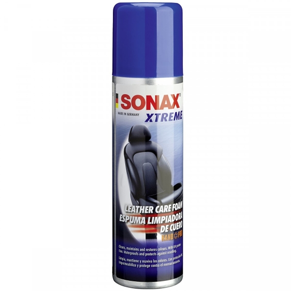 SONAX Dưỡng Da Dạng Bọt Công Nghệ Nano (Xtreme Leather Care Foam 289100)