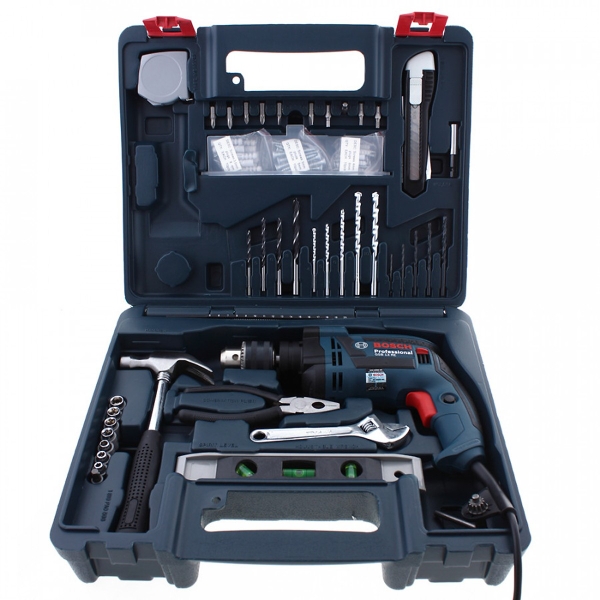 Máy khoan động lực GSB 13 RE Bộ 100 món