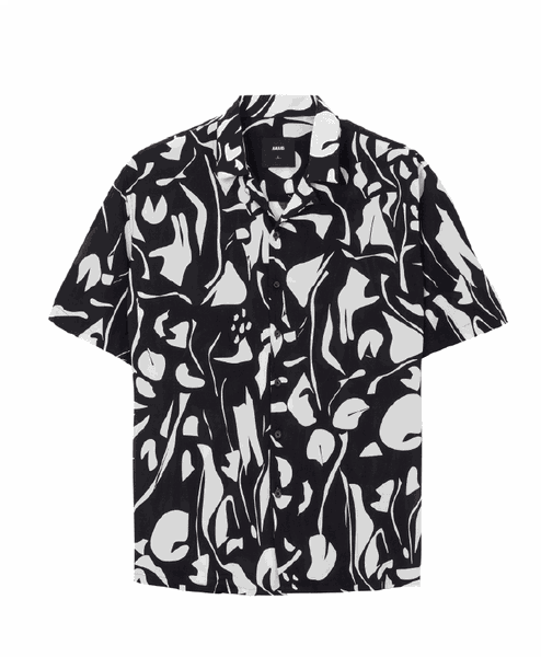 Abstract Short Sleeve Shirt