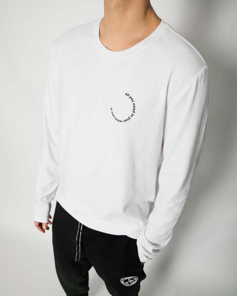 Circle Text Long Sleeve