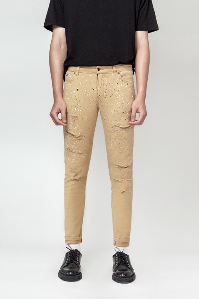 Paint Dot Skinny Jeans