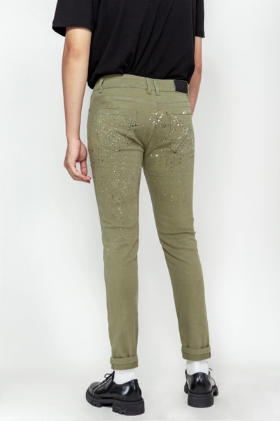 Paint Dot Skinny Jeans