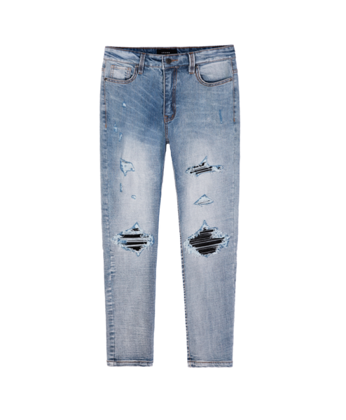 Blow Out Wash Jeans