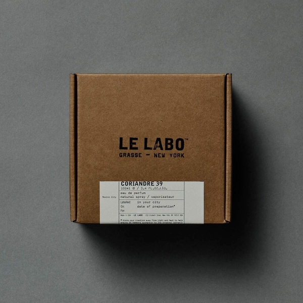 Le Labo Coriandre 39 (CITY EXCLUSIVES) ALAND x BLVD