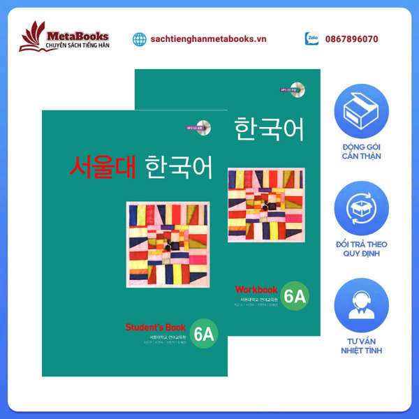Giáo Trình Tiếng Hàn Seoul 6A - 서울대 한국어 6A