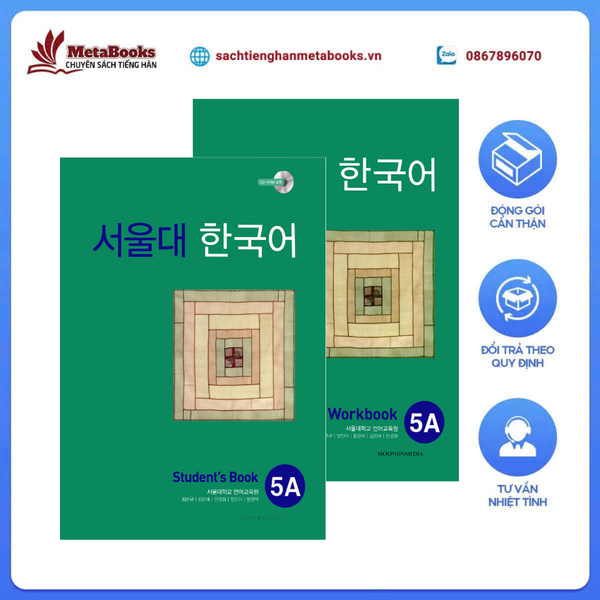 Giáo Trình Tiếng Hàn Seoul 5A - 서울대 한국어 5A