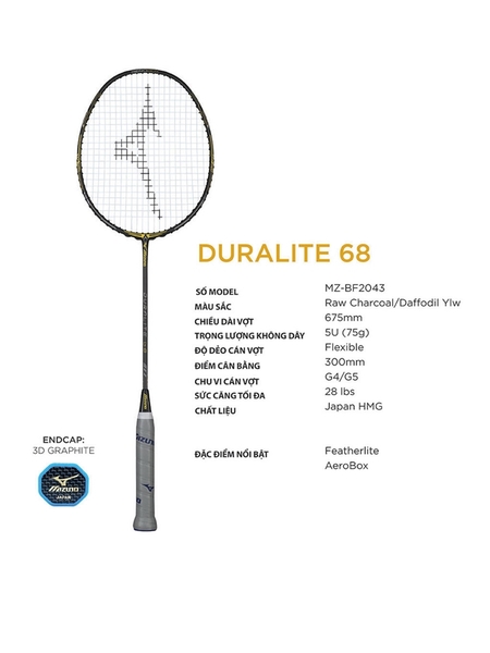 mizuno duralite 68