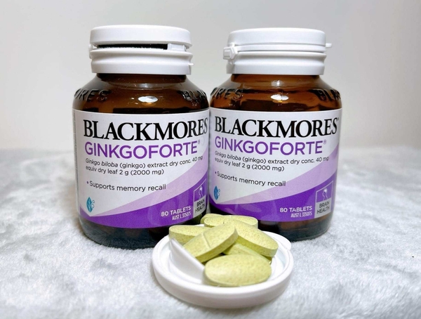 Ginkgoforte Blackmores - Tăng cường khả năng ghi nhớ, hỗ trợ cải thiện khả năng nhận thức