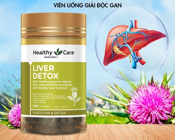 Liver Detox Healthy Care - Góp phần loại bỏ độc tố trong gan