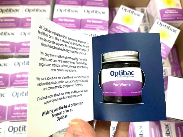 Men vi sinh OptiBac Probiotics chính hãng UK