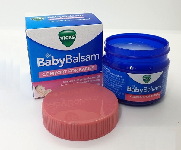Dầu Bôi Ấm Vicks cho Bé Baby Balsam comfort for babies chính hãng của Đức