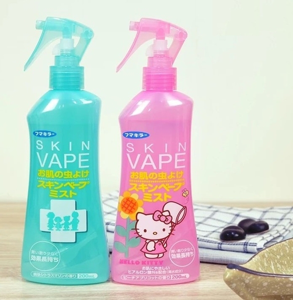 Xịt chống muỗi và côn trùng Skin Vape Nhật 200ml cho bé