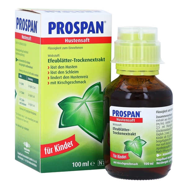 Siro Ho Prospan Đức 100ml Cho Bé Từ 1 Tháng Tuổi