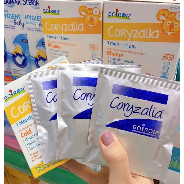 Muối uống Coryzalia trị viêm mũi cực nhạy cho bé