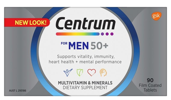 Vitamin Tổng Hợp Centrum cho Nam Giới trên 50 tuổi