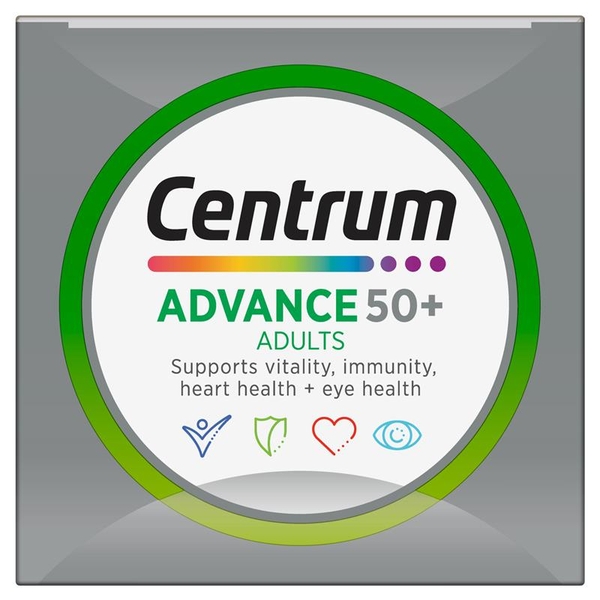 Vitamin Tổng Hợp Centrum Advance For Adults Cho Người Trên 50 Tuổi, 100 viên