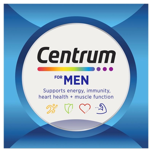 Centrum For Men phù hợp cho Nam giới ở độ tuổi dưới 50 tuổi