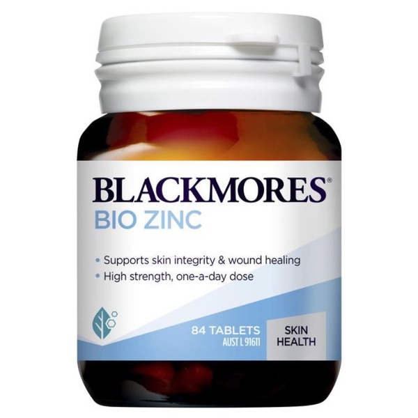 Viên Kẽm Tự Nhiên Blackmores Bio Zinc Của Úc, 84 viên