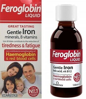 Siro bổ sung sắt Feroglobin B12 chính hãng từ Anh