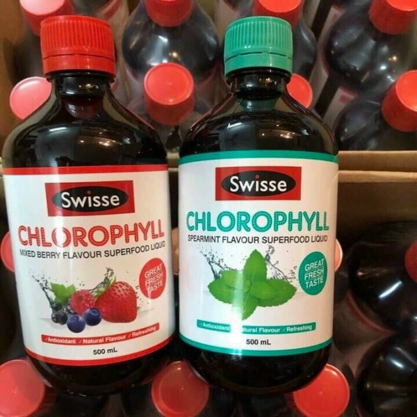 Nước diệp lục Swisse Chlorophyll hàng Úc chính hãng
