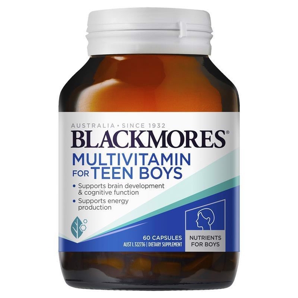 Vitamin tổng hợp Blackmores Multivitamin For Teen Boys, 60 viên