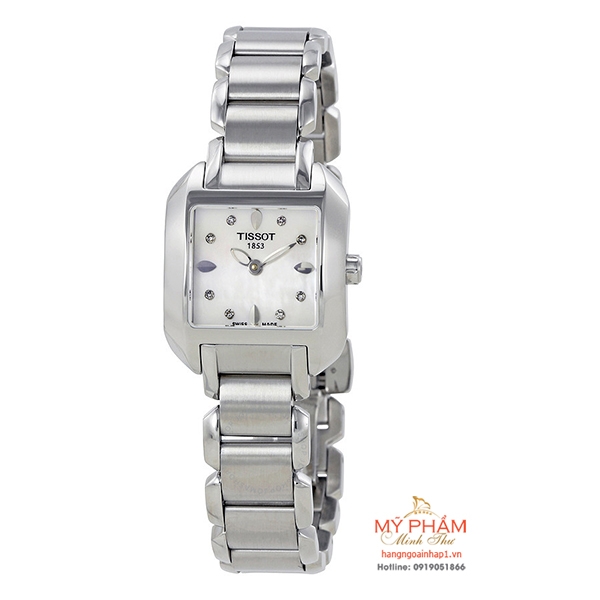 Đồng hồ nữ TISSOT T02.1.285.74 mặt số kim cương