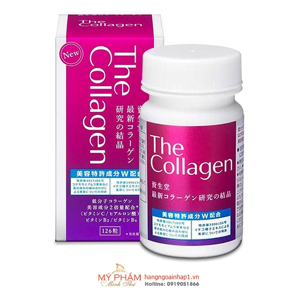 Viên uống Collagen Shiseido 126 viên - Nhật