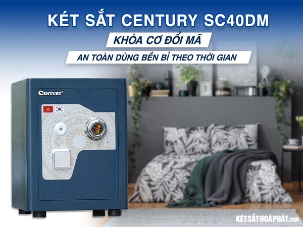 Két sắt siêu cường Century SC40DM
