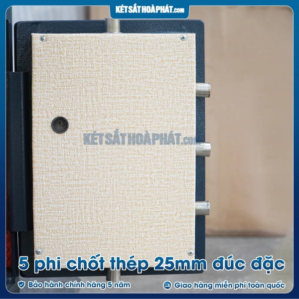 Chốt khóa đúc đặc Φ25 két sắt SC40DM chống trộm cực tốt