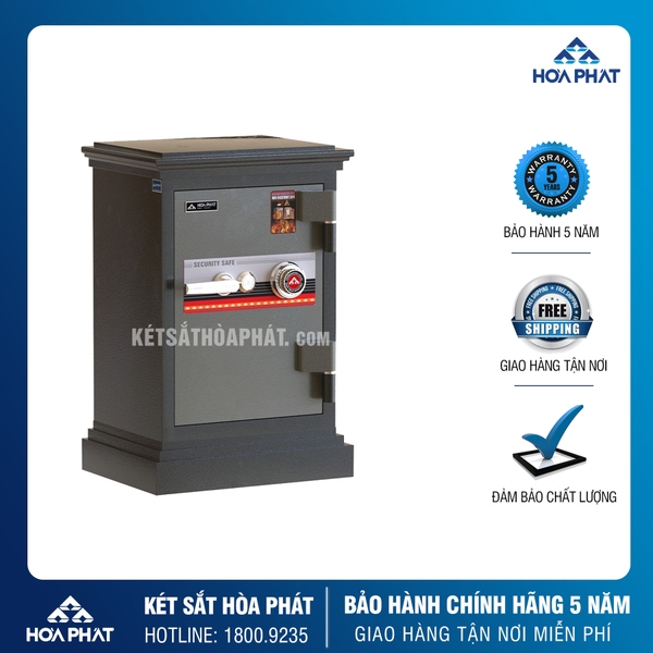 Két sắt Hòa Phát Cánh đúc cao cấp KD80 chống cháy