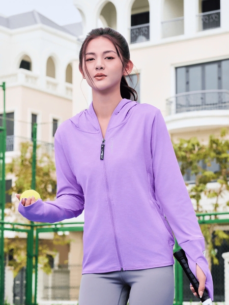 Áo Chống Nắng Nữ 2 Lớp Dệt Laroma| UPF50+ | Vải Thơm | Làm Mát | Thời Trang | Đa Dụng