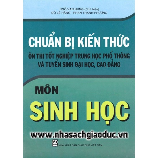 Chuẩn Bị Kiến Thức Ôn Thi Tốt Nghiệp Thpt Và Tuyển Sinh Đh-Cđ Theo Hướng Giảm Tải Nội Dung Môn Sinh Học