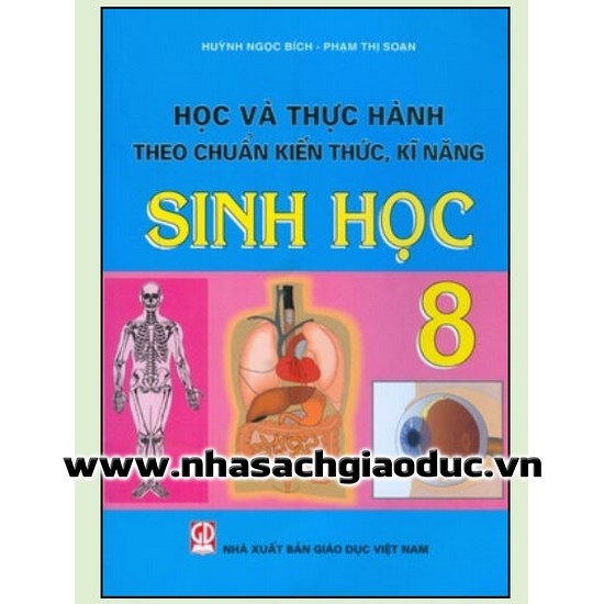 Học và thực hành theo chuẩn kiến thức kĩ năng Sinh học 8