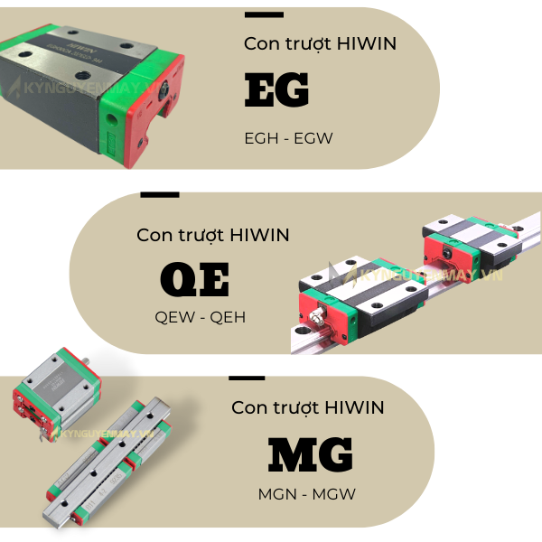 Con trượt HIWIN