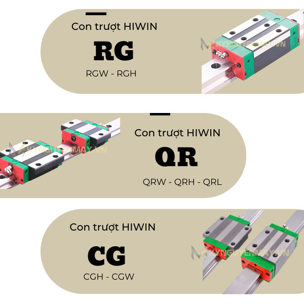 Con trượt HIWIN