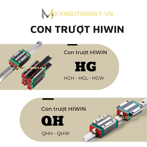 Con trượt HIWIN