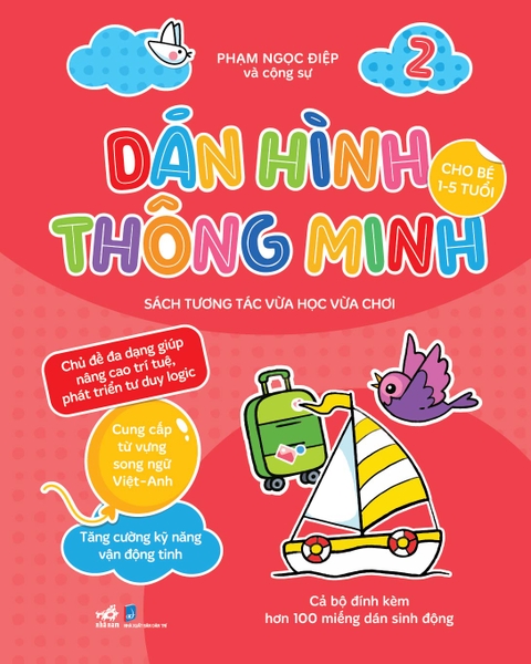 DÁN HÌNH THÔNG MINH CHO BÉ 1-5 TUỔI, TẬP 2