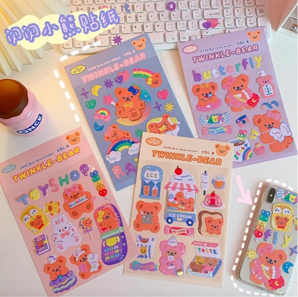 sticker-lap-lanh-twinkle-bear