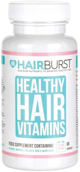 Vitamin chống rụng tóc Hairburst Healthy Hair Vitamins lọ 60v Thủy Lâm UK